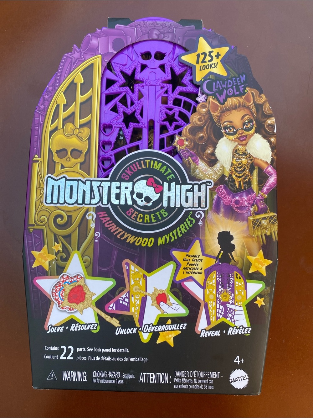 NIB Monster High Hauntlywood Mysteries Skulltimate Secrets Clawdeen Wolf Doll
